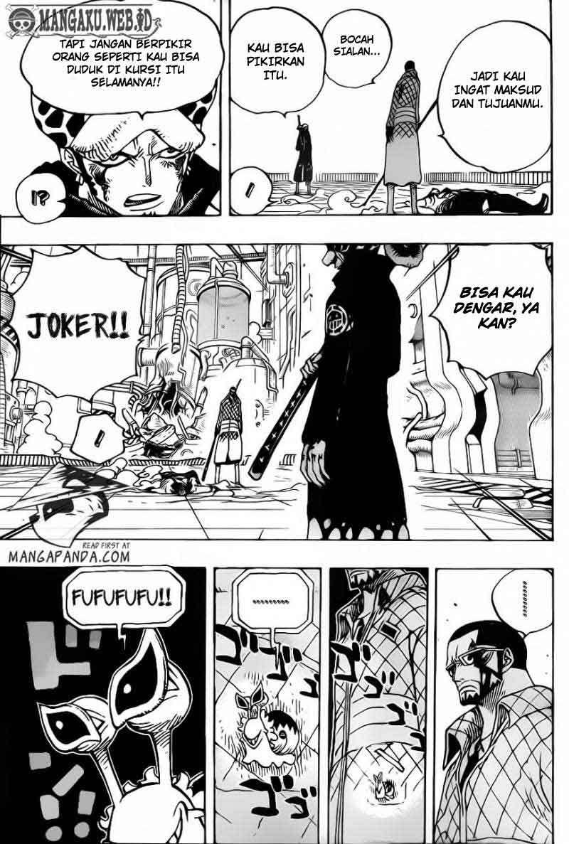 One Piece Chapter 690 Gambar 14