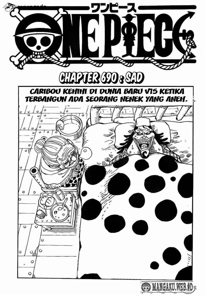 Baca Manga One Piece Chapter 690 Gambar 2