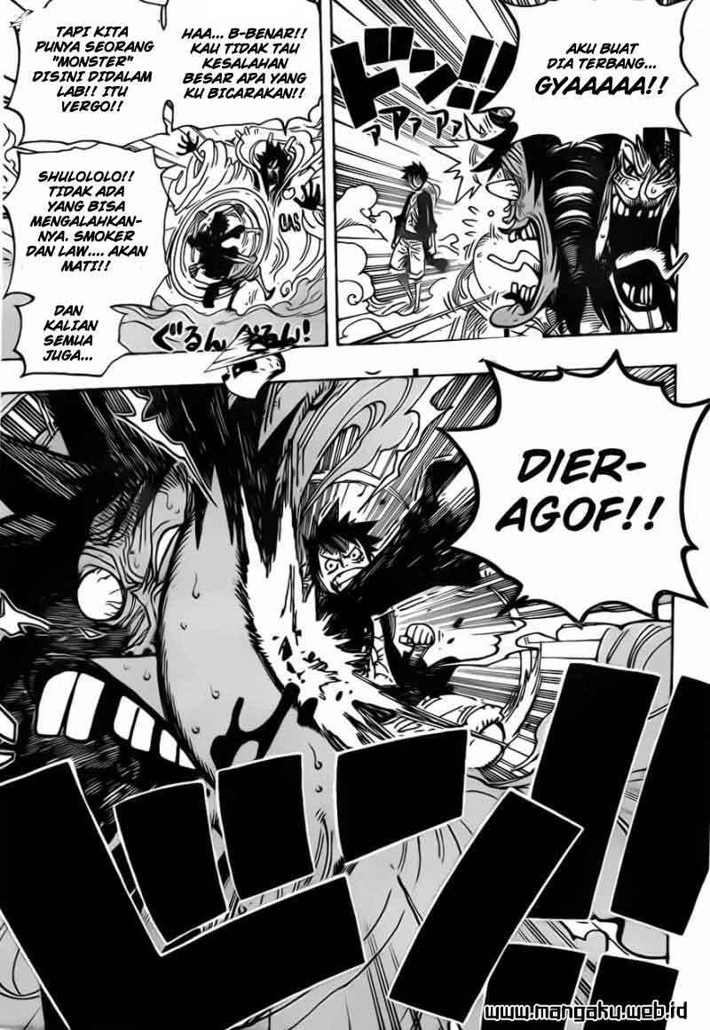 One Piece Chapter 690 Gambar 6