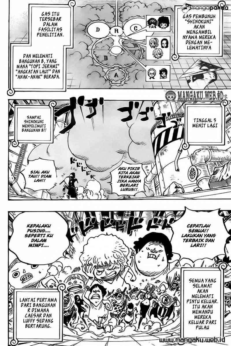 One Piece Chapter 690 Gambar 7