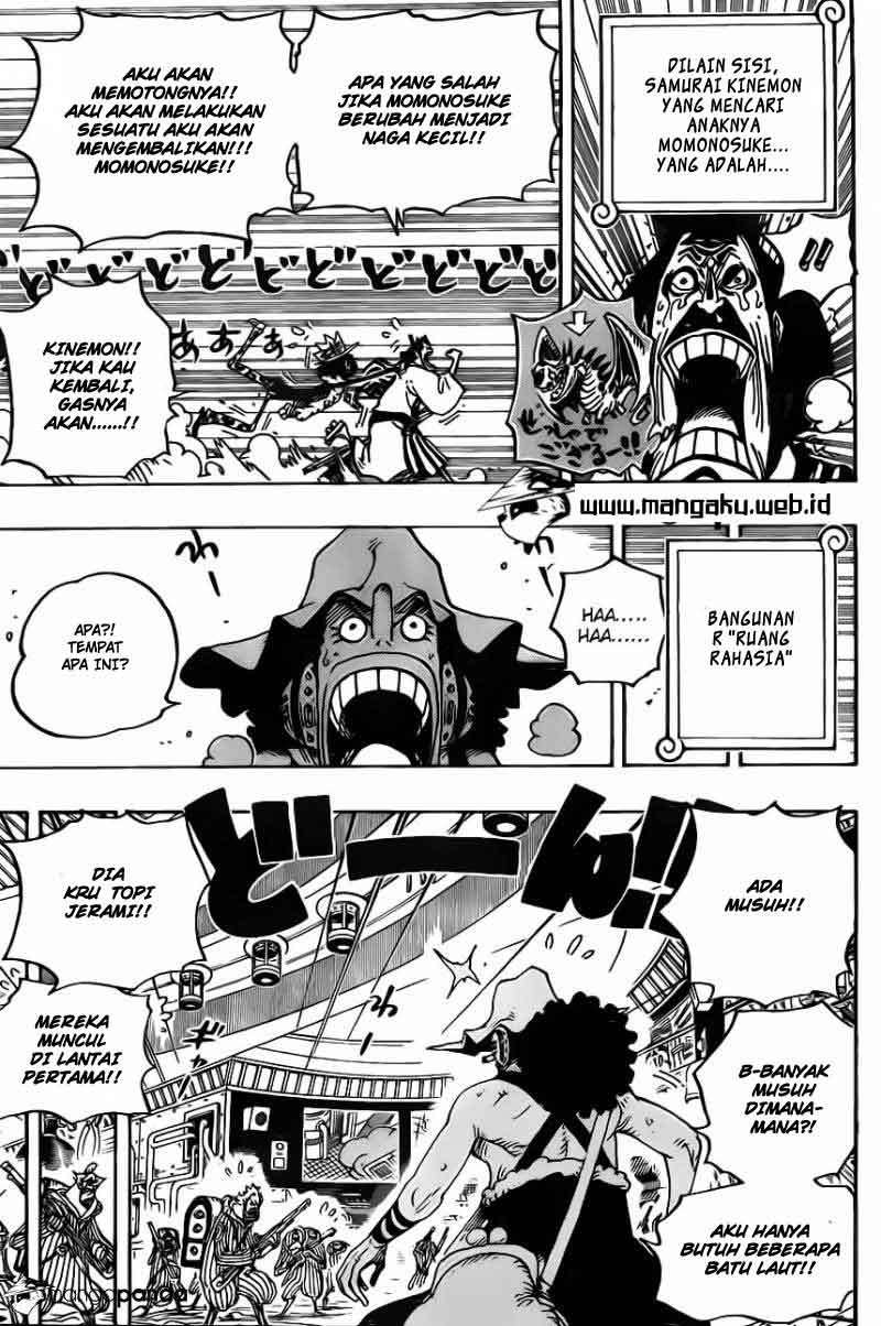 One Piece Chapter 690 Gambar 8