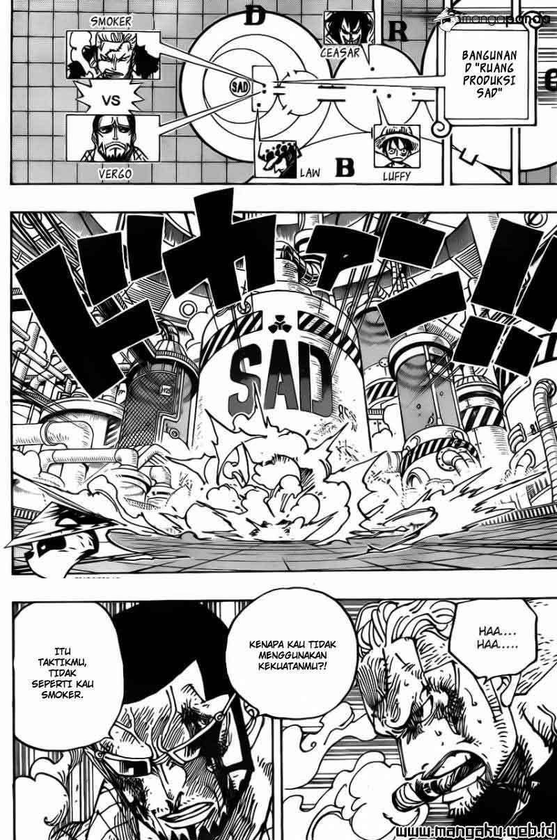 One Piece Chapter 690 Gambar 9