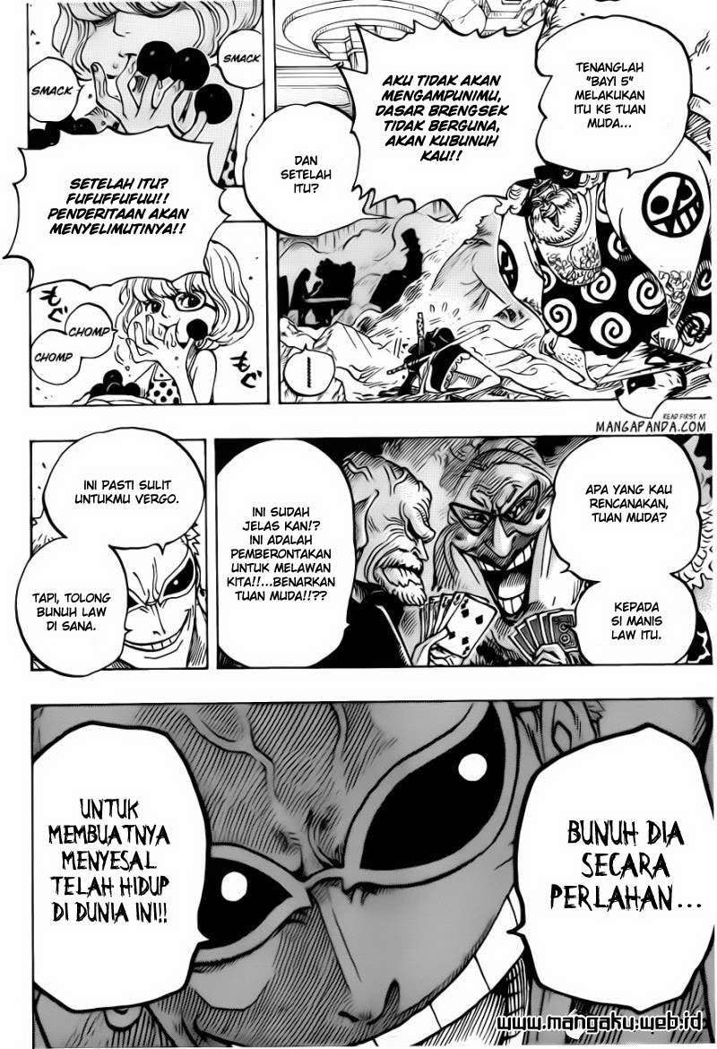 One Piece Chapter 682 Gambar 11