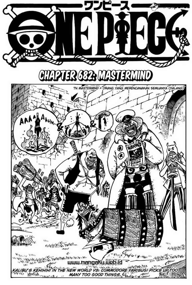 One Piece Chapter 682 Gambar 3