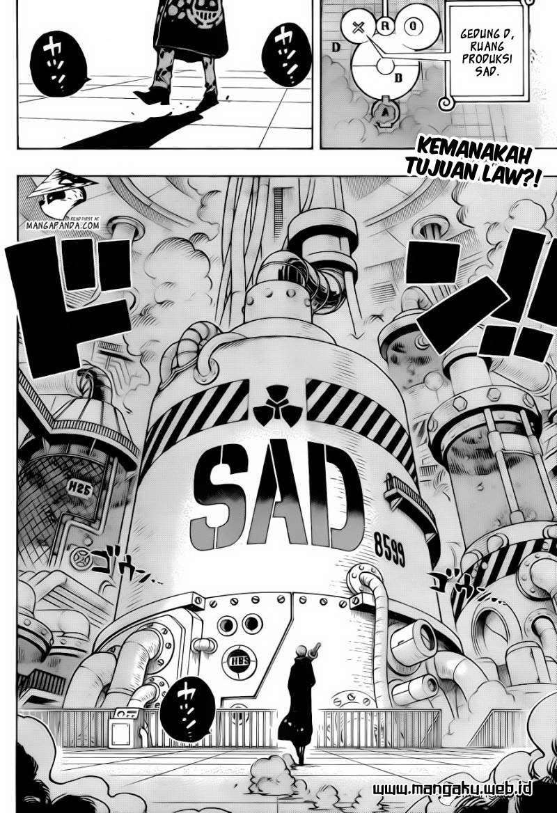 One Piece Chapter 682 Gambar 4