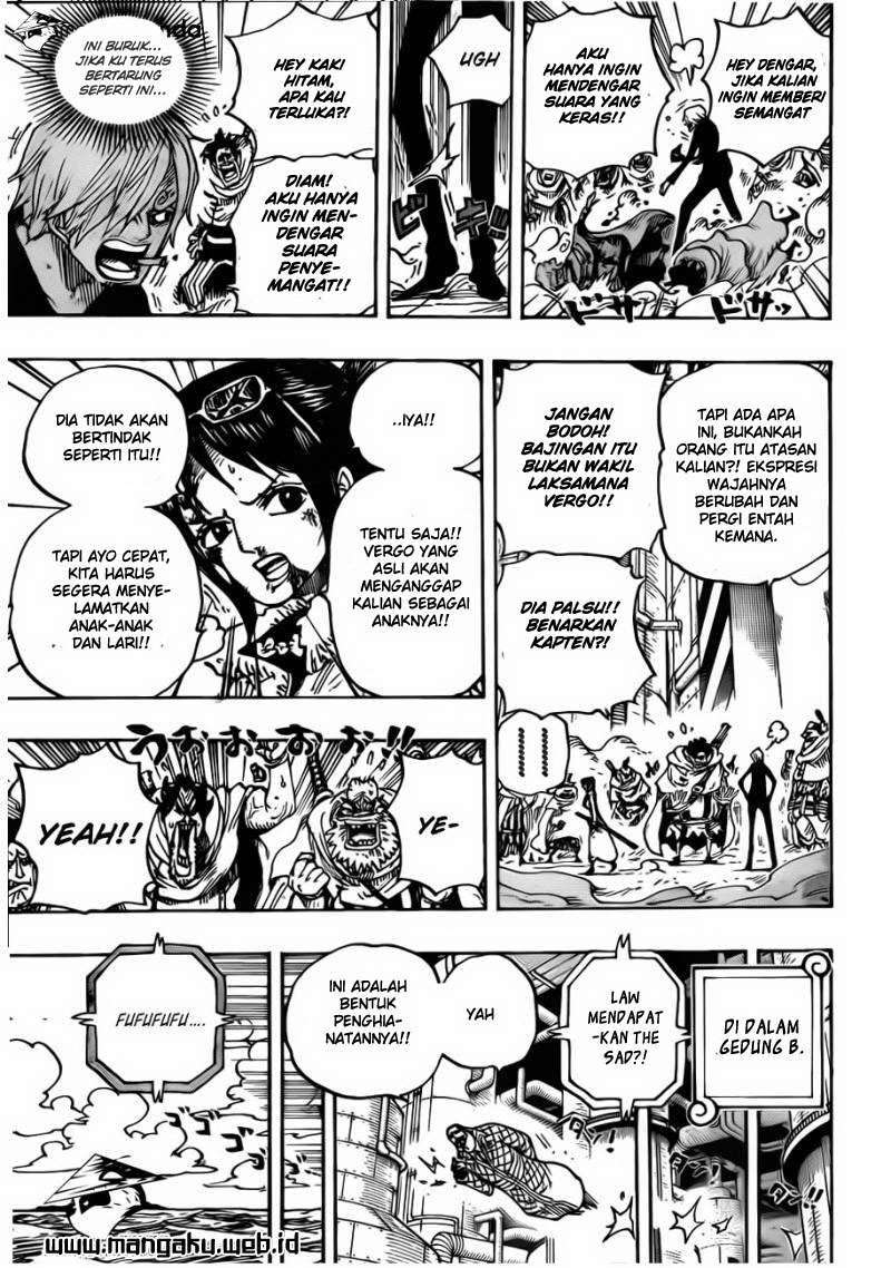 One Piece Chapter 682 Gambar 7