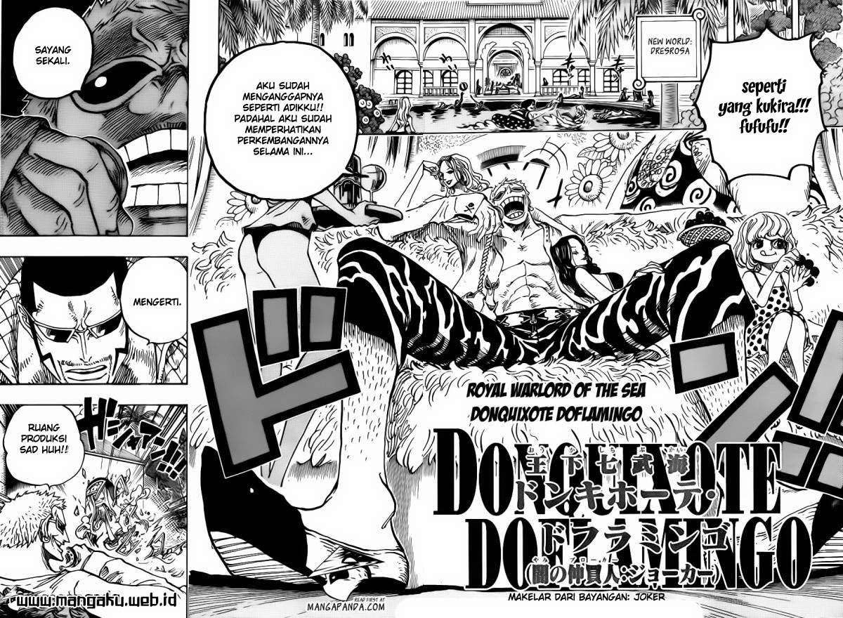 One Piece Chapter 682 Gambar 8