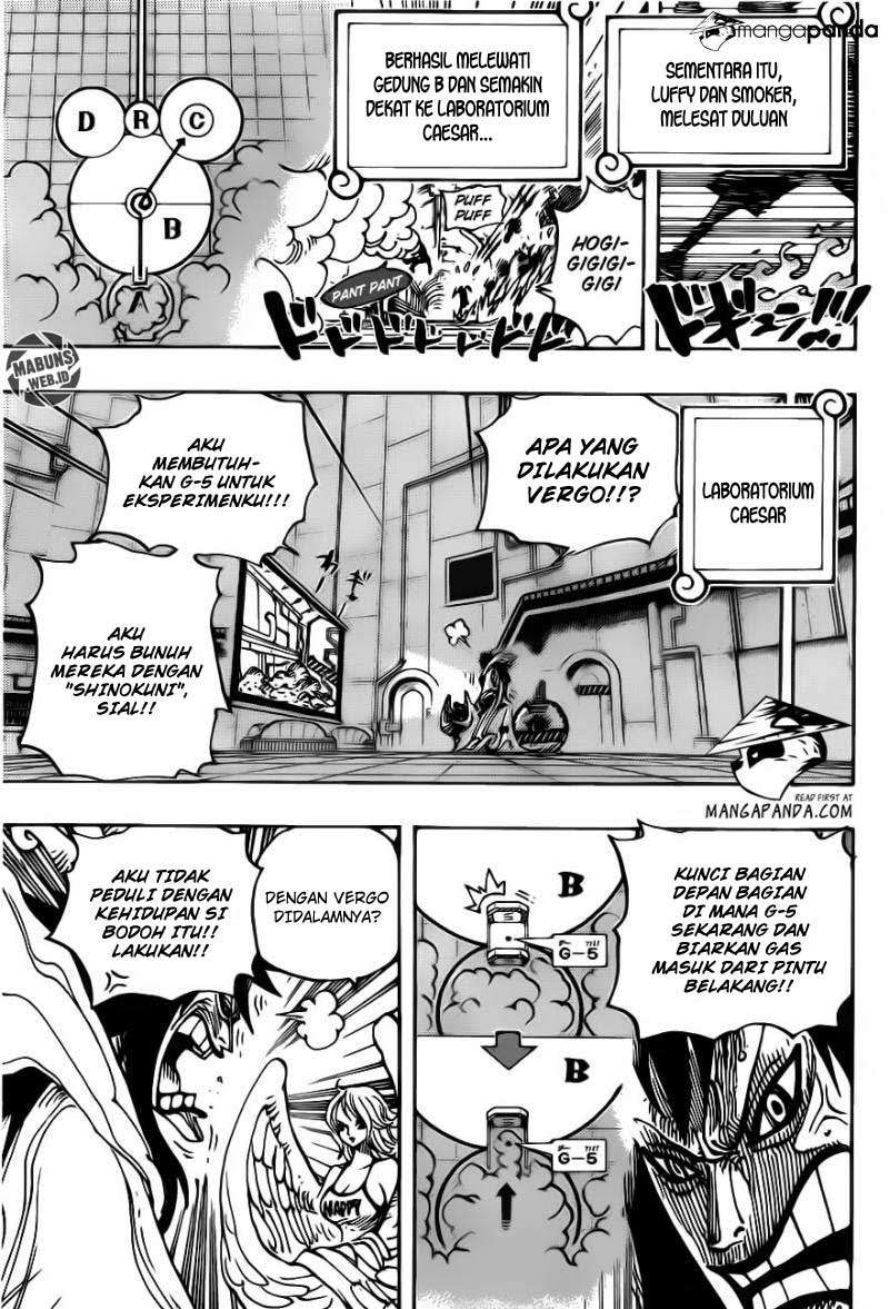 One Piece Chapter 680 Gambar 18