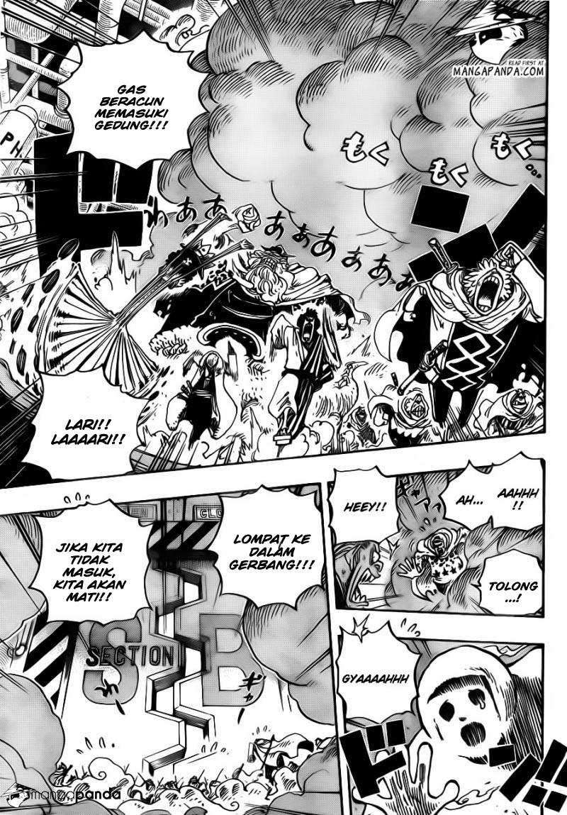 One Piece Chapter 679 Gambar 17