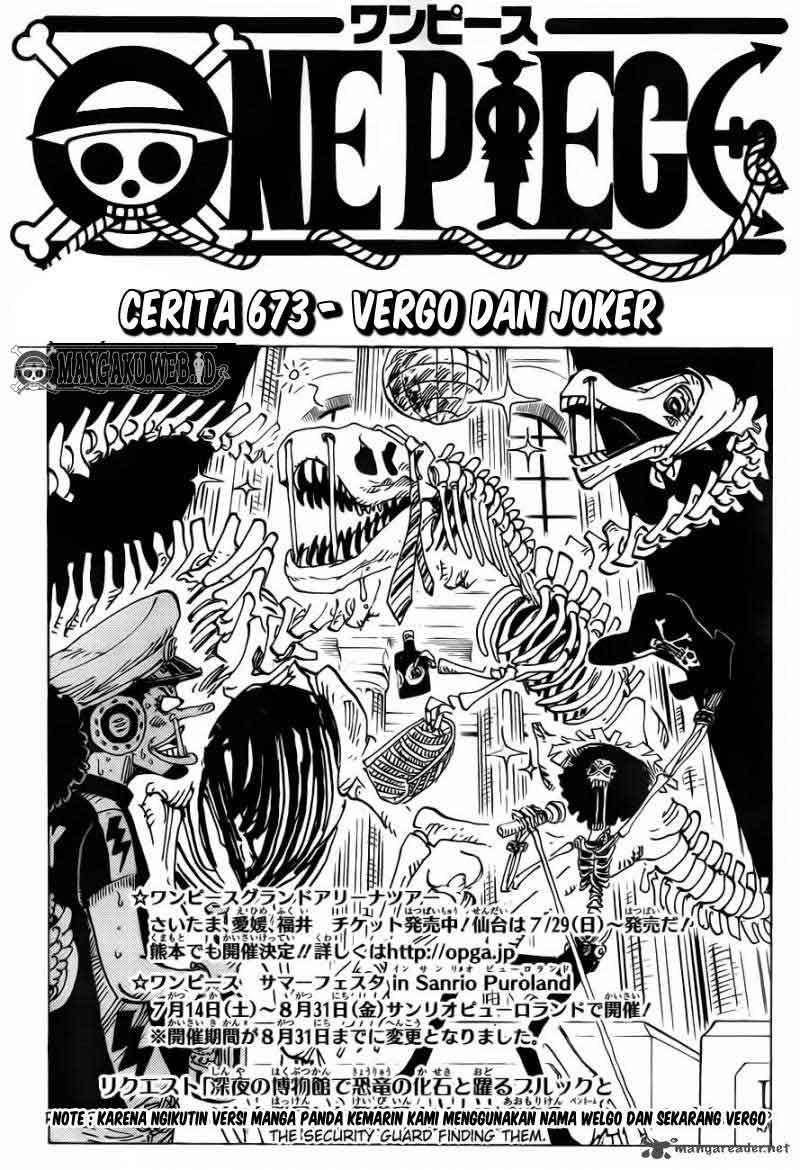 One Piece Chapter 673 2
