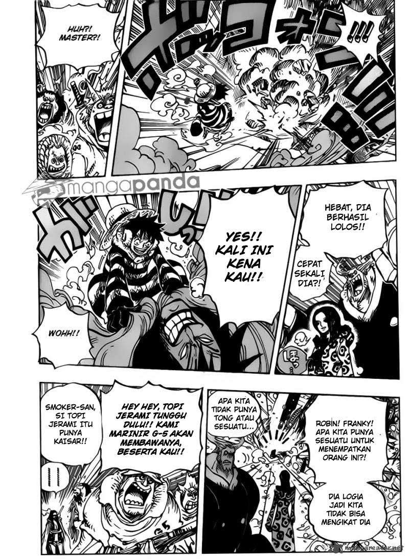 One Piece Chapter 671 Gambar 14