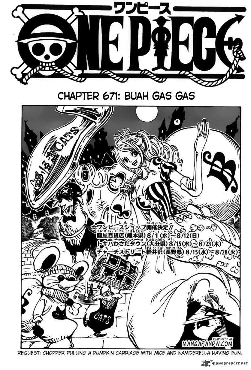 Baca Manga One Piece Chapter 671 Gambar 2