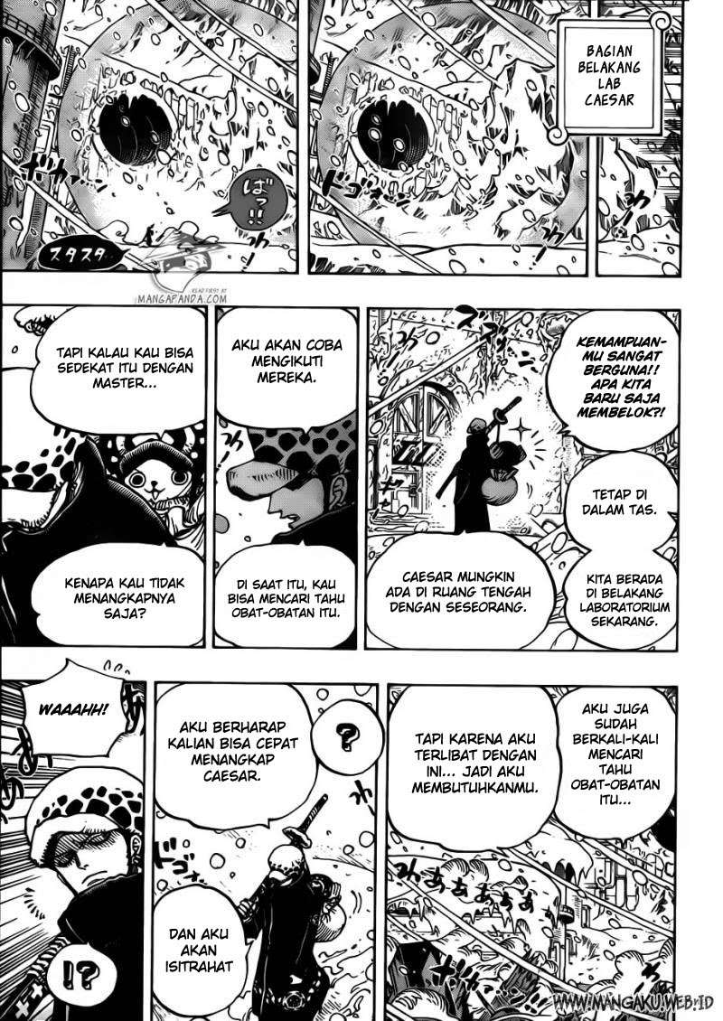 One Piece Chapter 669 Gambar 16