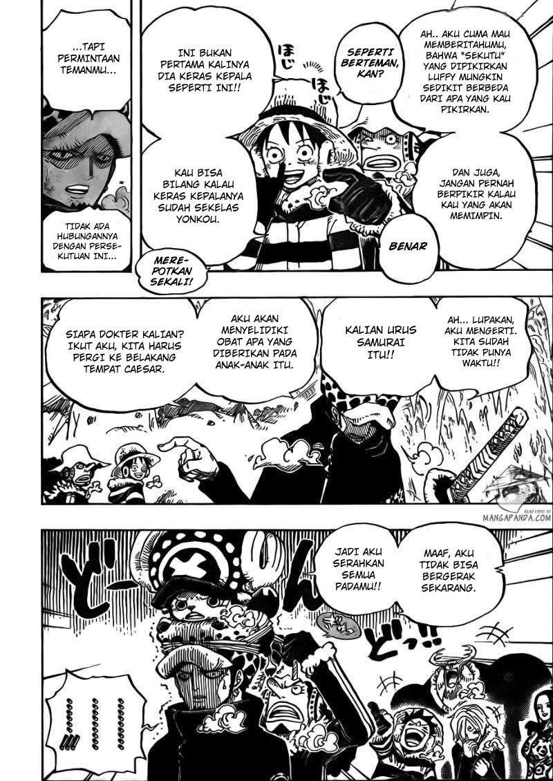 One Piece Chapter 668 Gambar 11