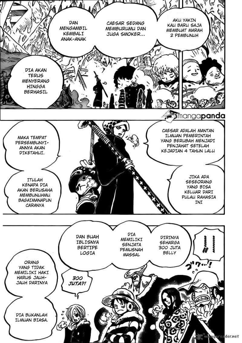One Piece Chapter 668 Gambar 12