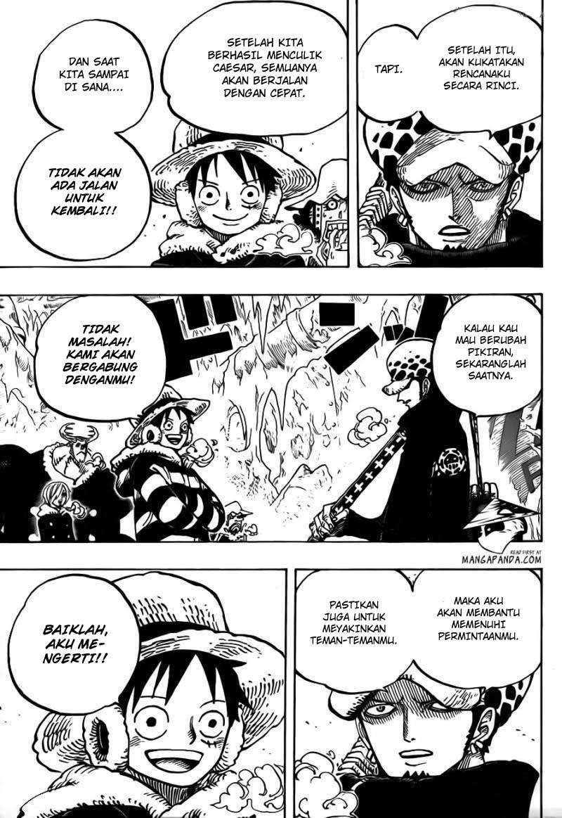 One Piece Chapter 668 Gambar 14