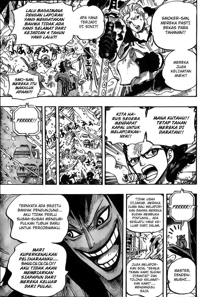 One Piece Chapter 668 Gambar 16