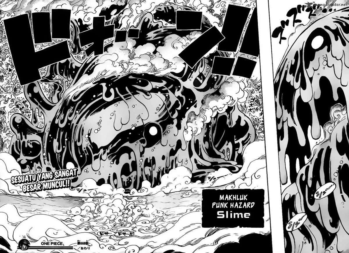One Piece Chapter 668 Gambar 19