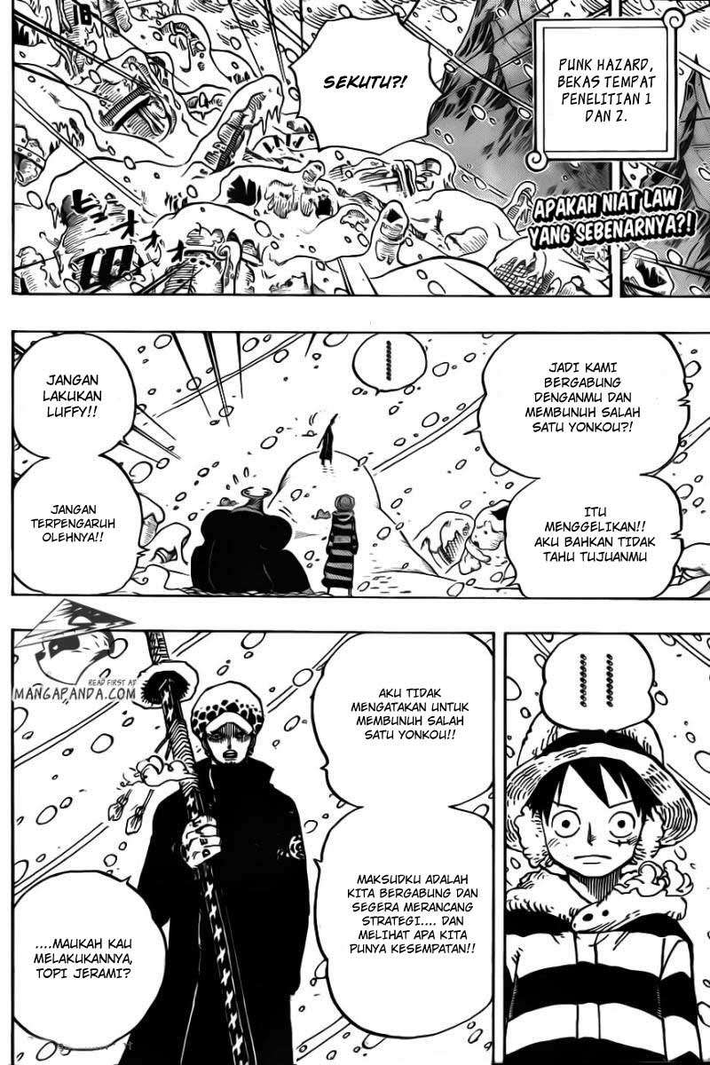 One Piece Chapter 668 Gambar 3