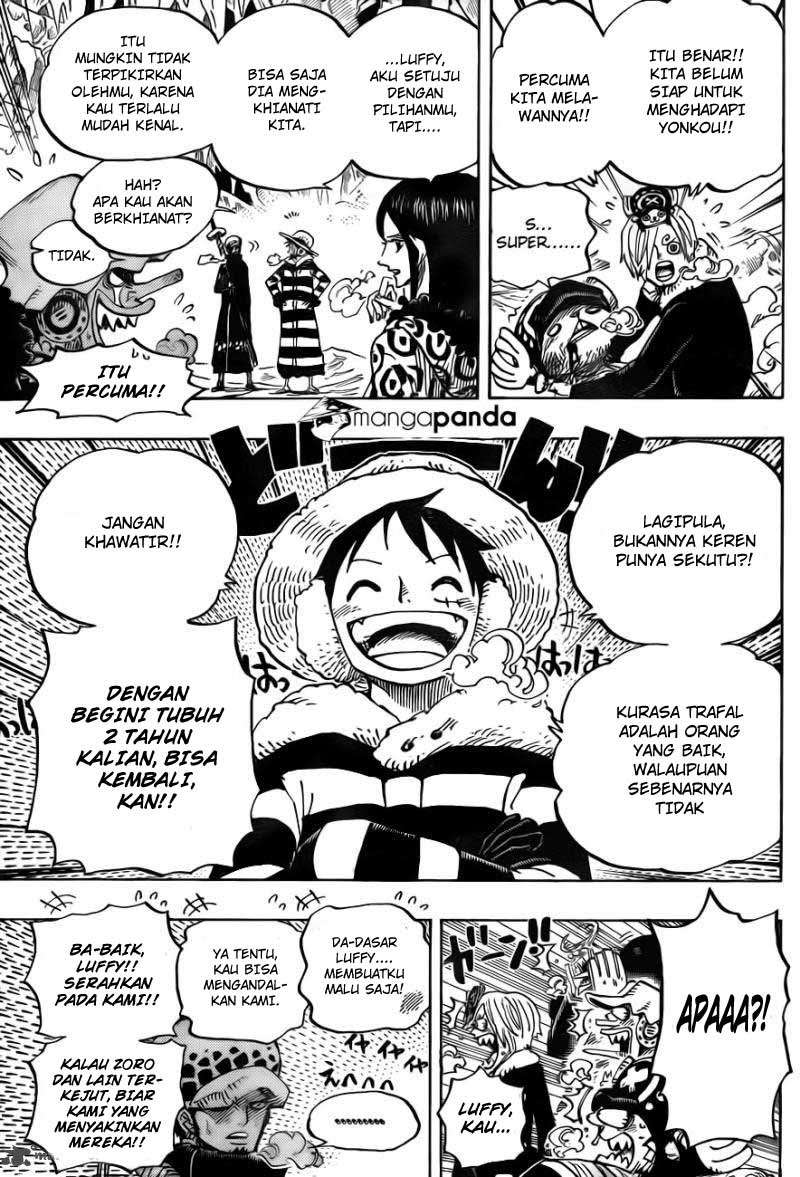 One Piece Chapter 668 Gambar 6
