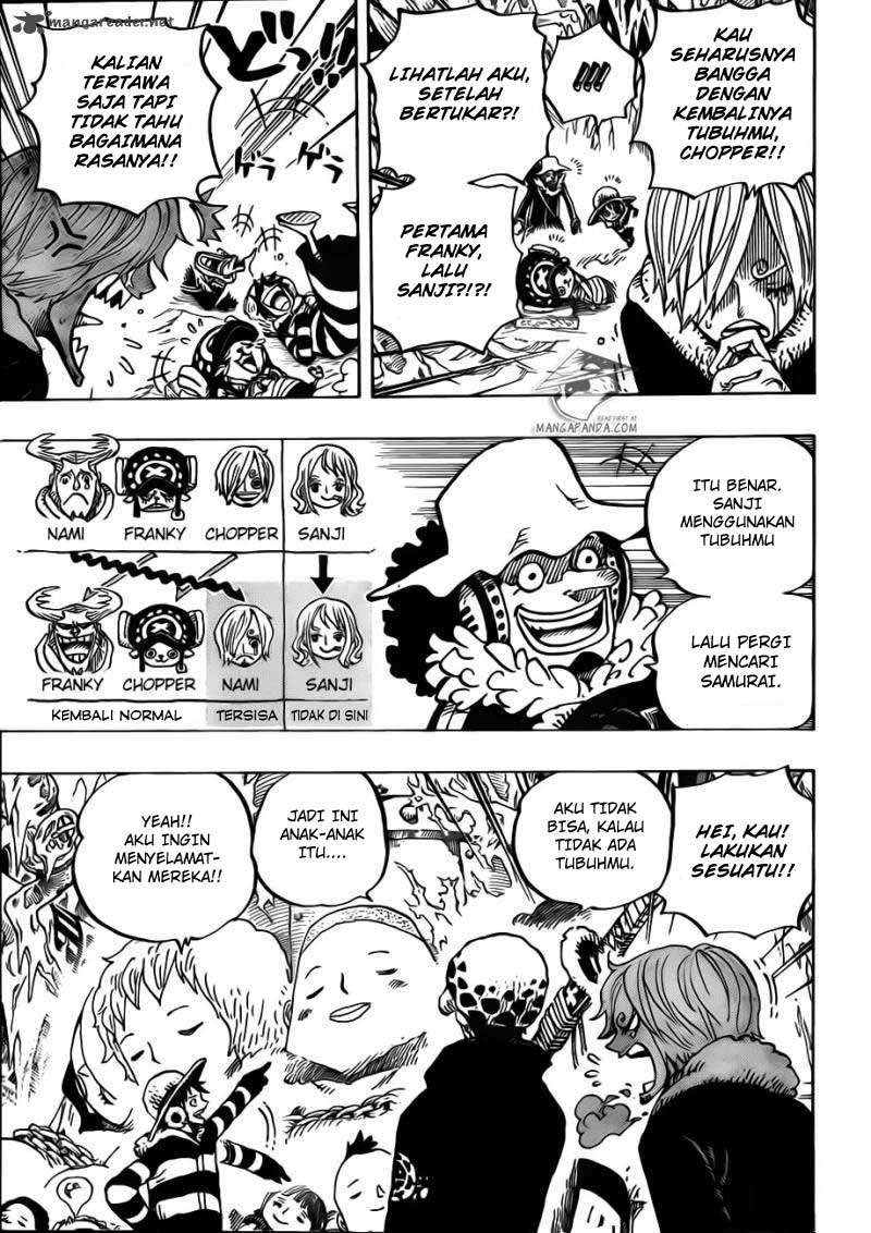 One Piece Chapter 668 Gambar 8
