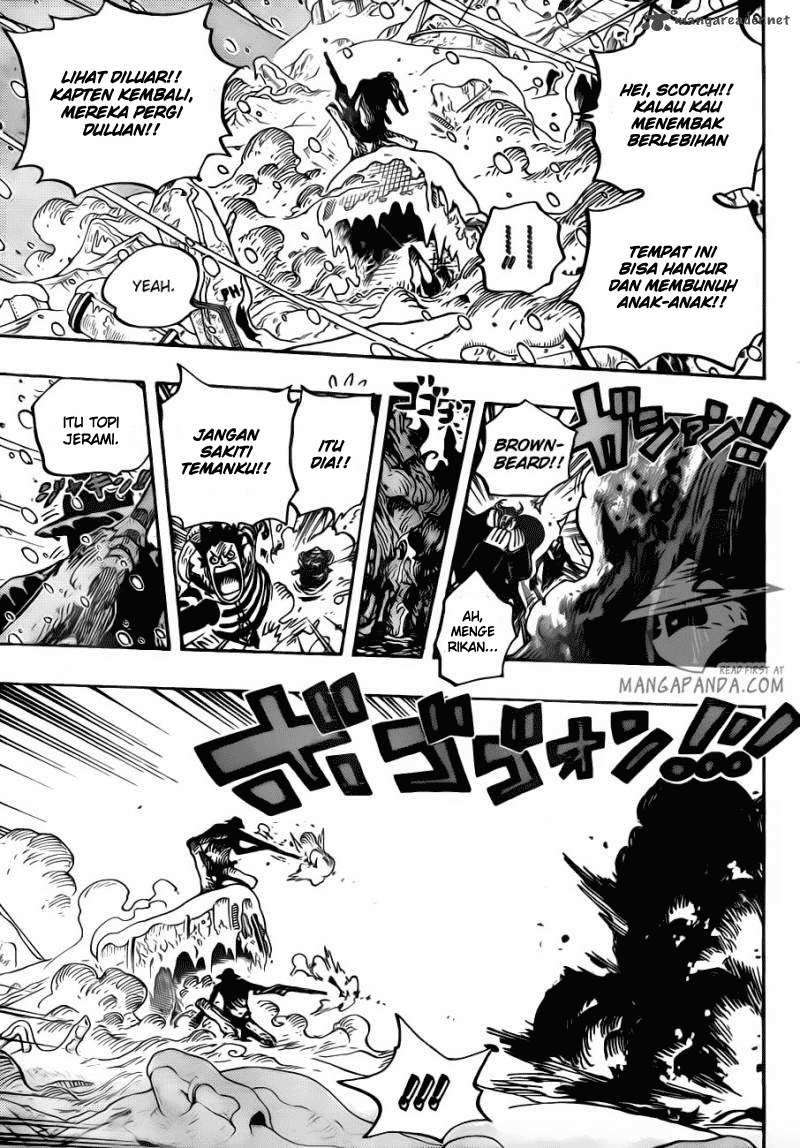 One Piece Chapter 666 Gambar 16