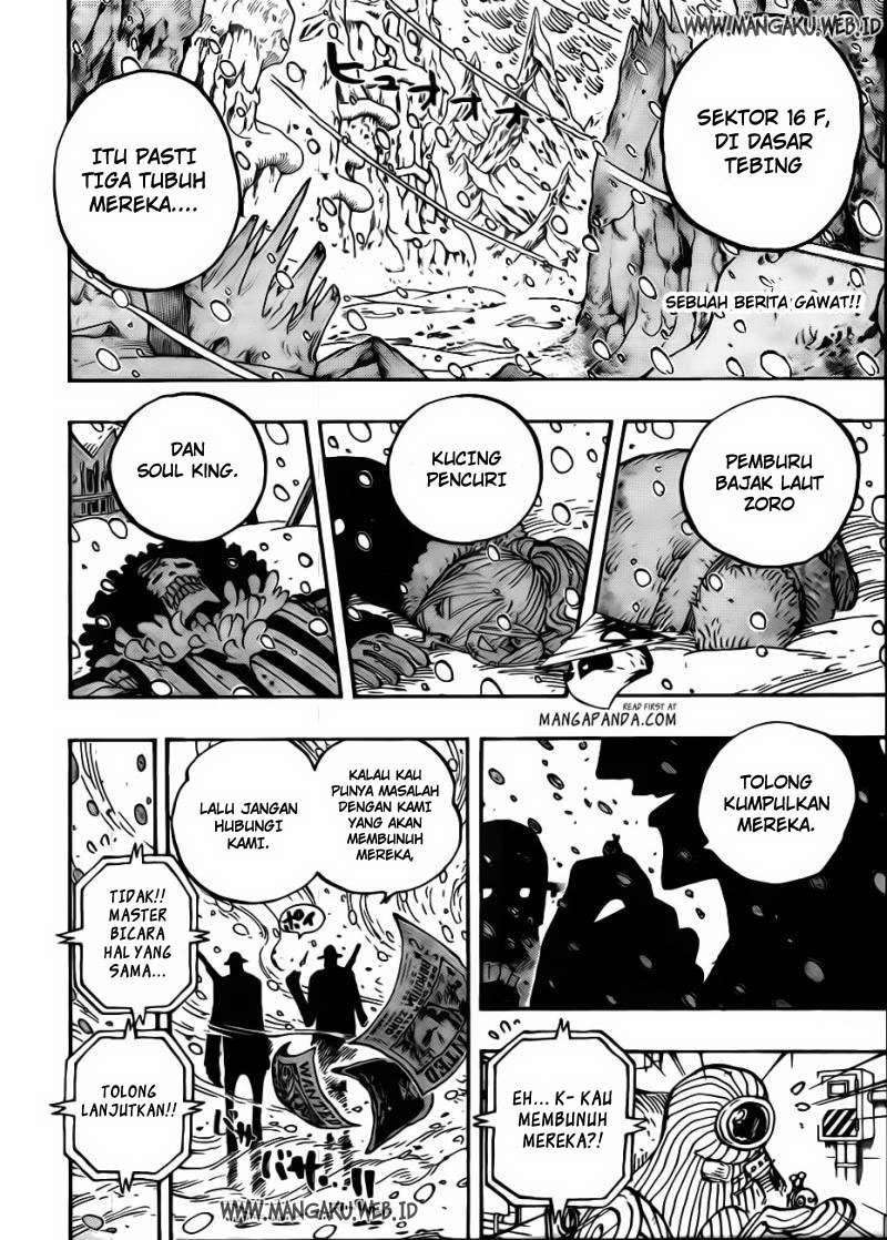 One Piece Chapter 666 Gambar 3