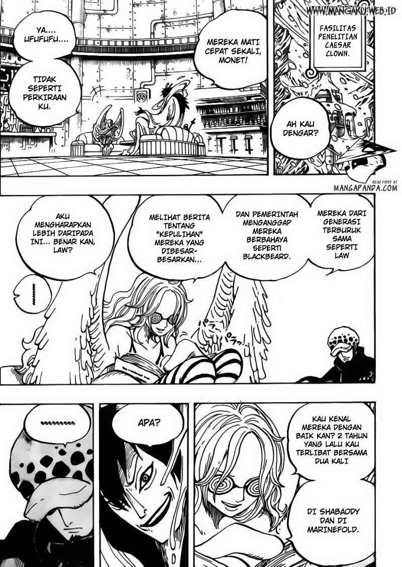 One Piece Chapter 666 Gambar 4