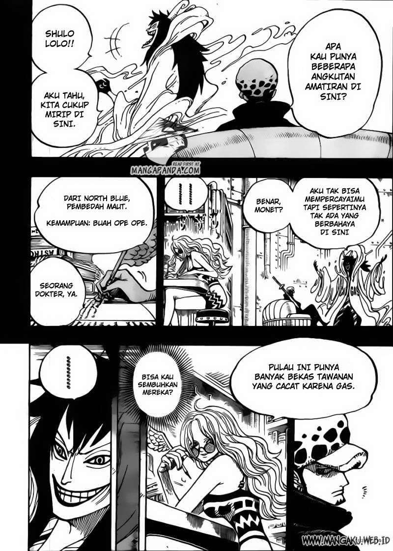 One Piece Chapter 666 Gambar 7