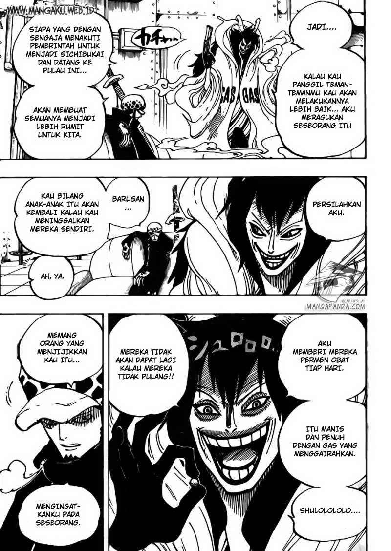 One Piece Chapter 666 Gambar 8