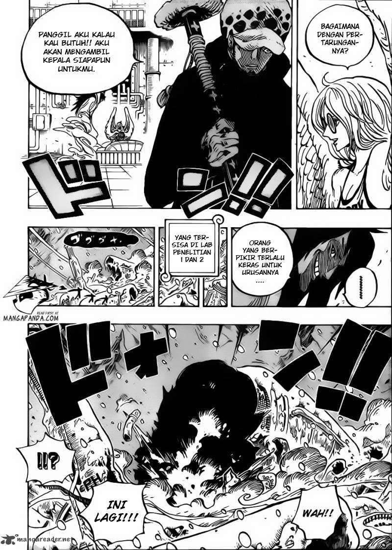 One Piece Chapter 666 Gambar 9