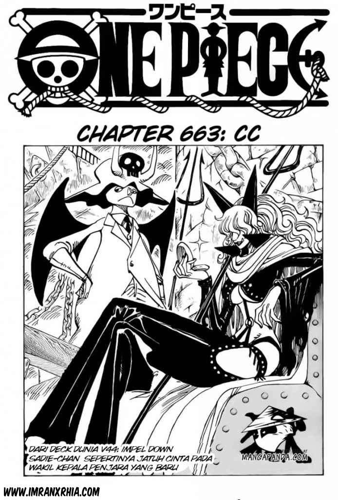 One Piece Chapter 663 1