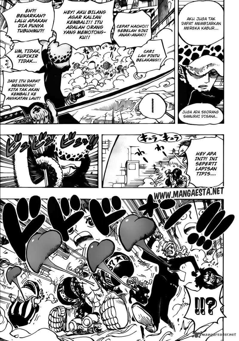 One Piece Chapter 661 Gambar 13