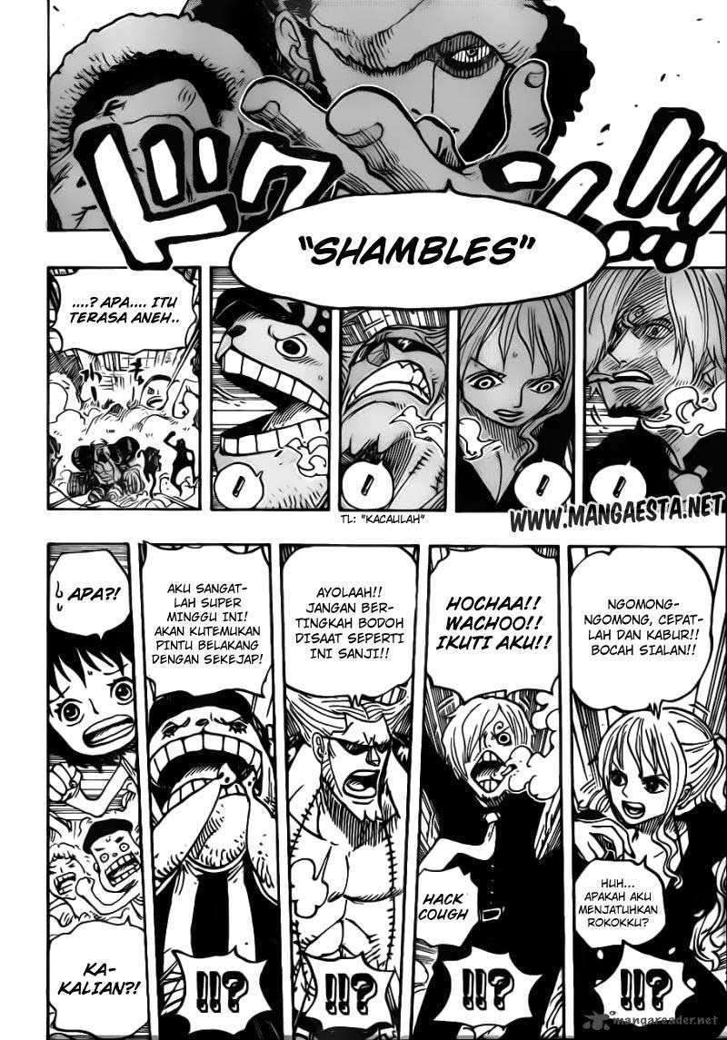 One Piece Chapter 661 Gambar 14