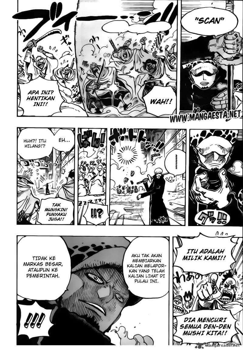 One Piece Chapter 661 Gambar 16