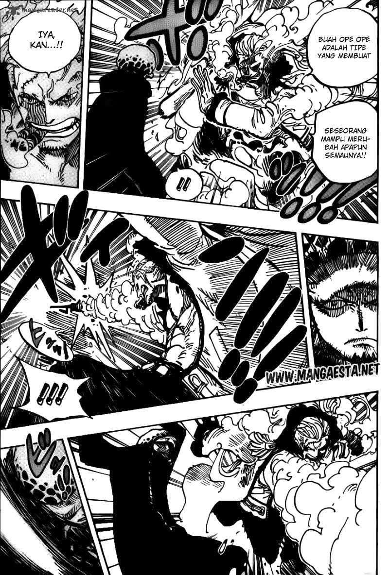 One Piece Chapter 661 Gambar 17