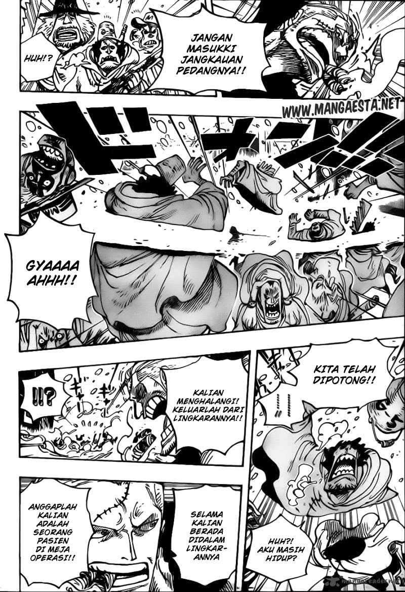 One Piece Chapter 661 Gambar 18
