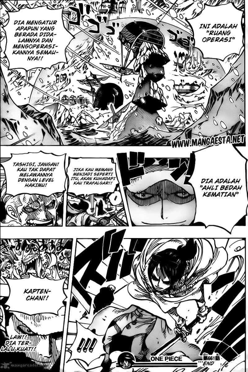 One Piece Chapter 661 Gambar 19