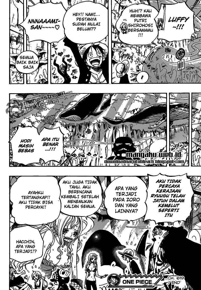 One Piece Chapter 619 Gambar 14