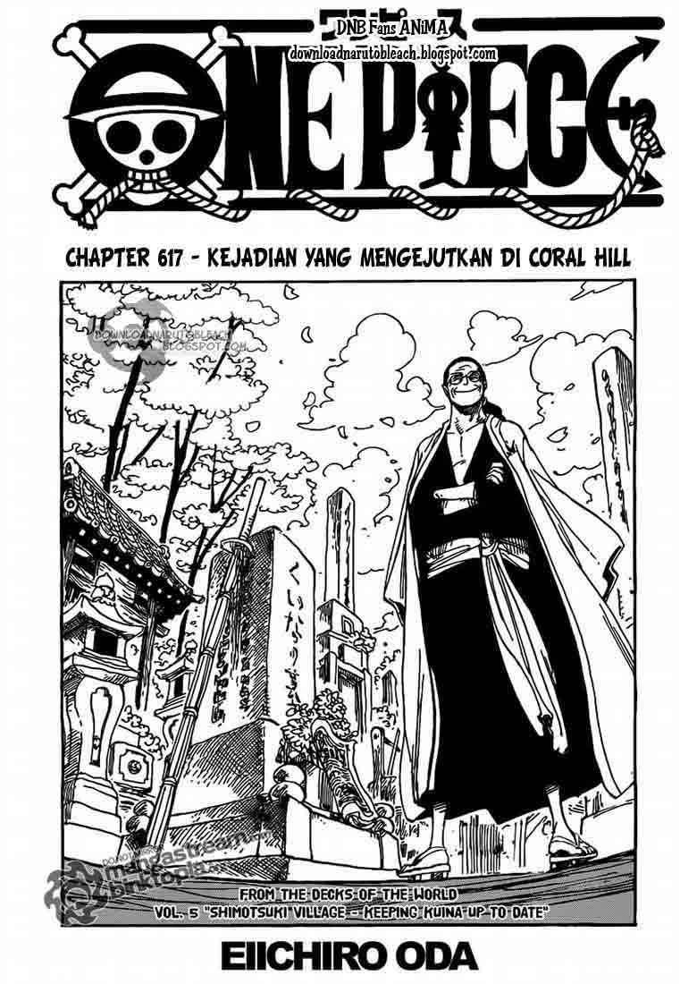 Baca Komik One Piece Chapter 617 Gambar 1