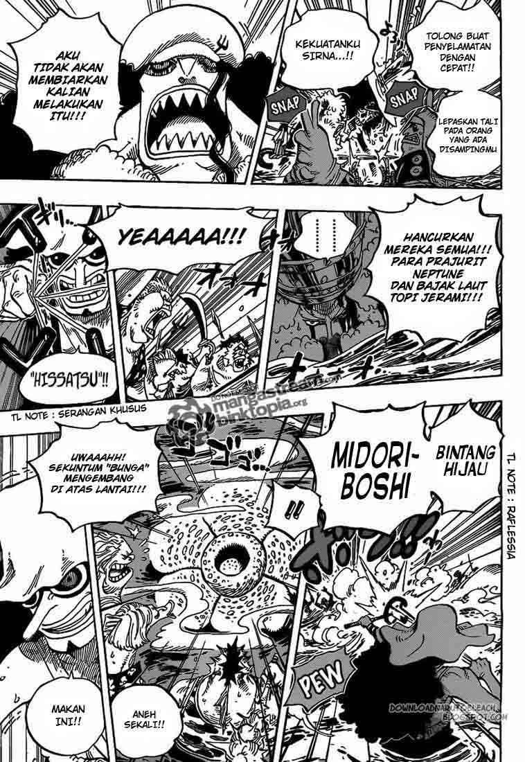 One Piece Chapter 617 Gambar 11
