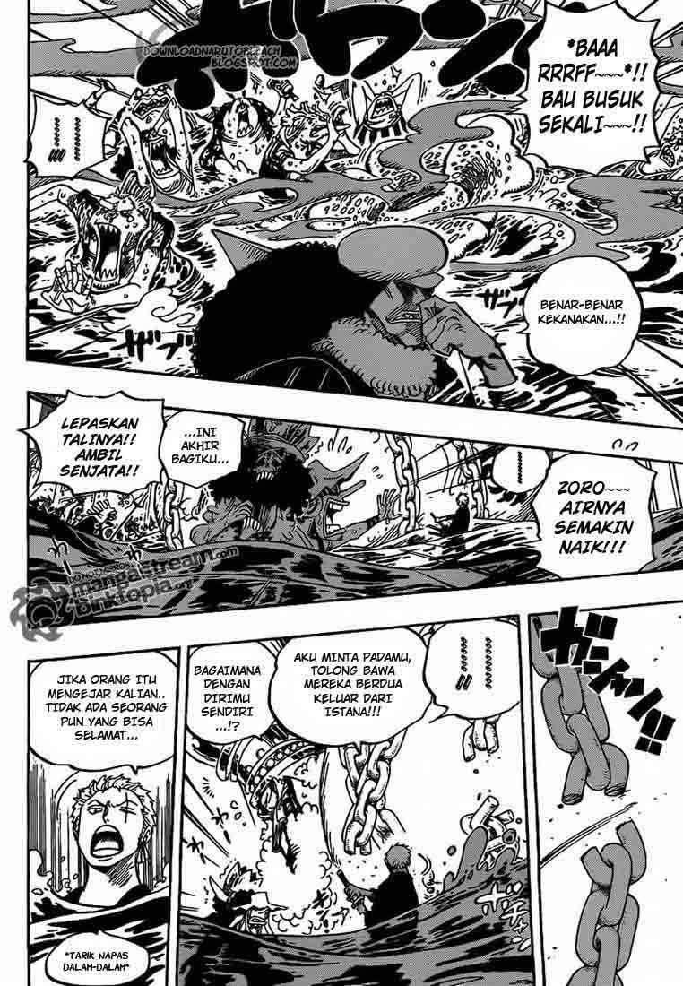 One Piece Chapter 617 Gambar 12