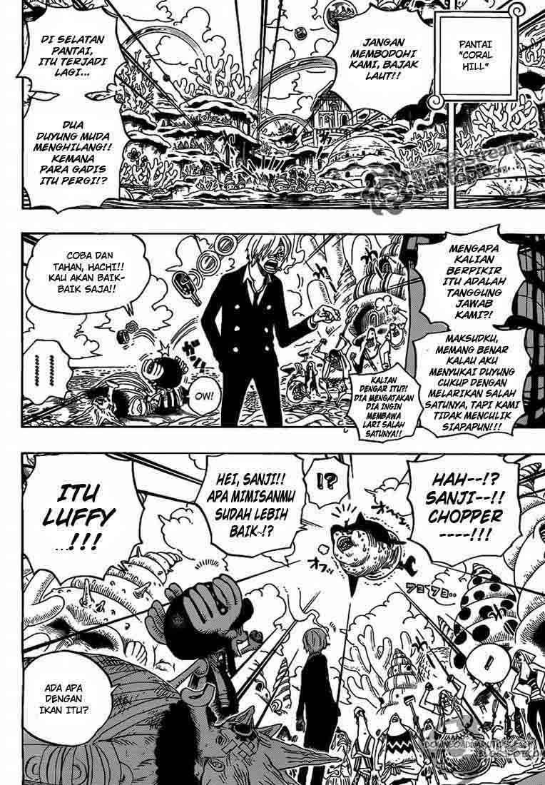 One Piece Chapter 617 Gambar 14