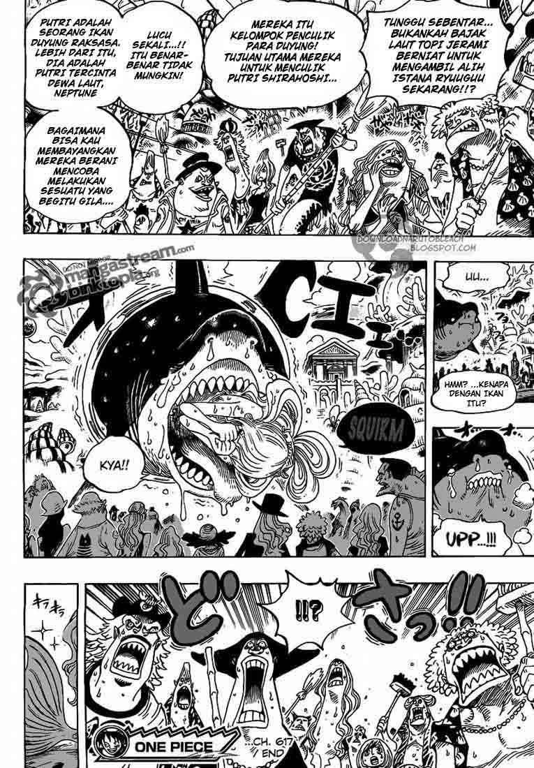 One Piece Chapter 617 Gambar 16