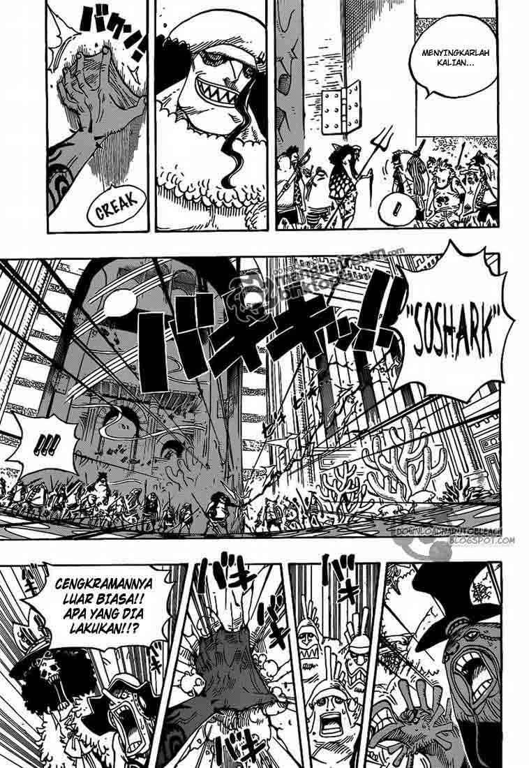 One Piece Chapter 617 Gambar 5