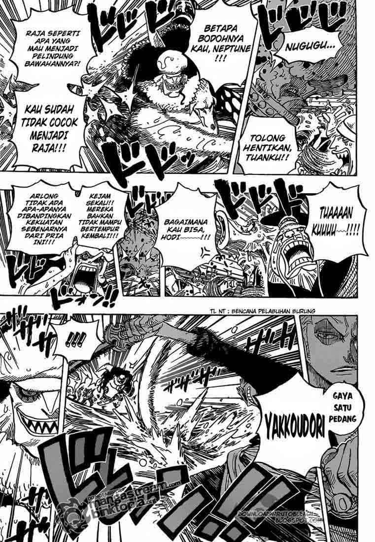 One Piece Chapter 617 Gambar 9