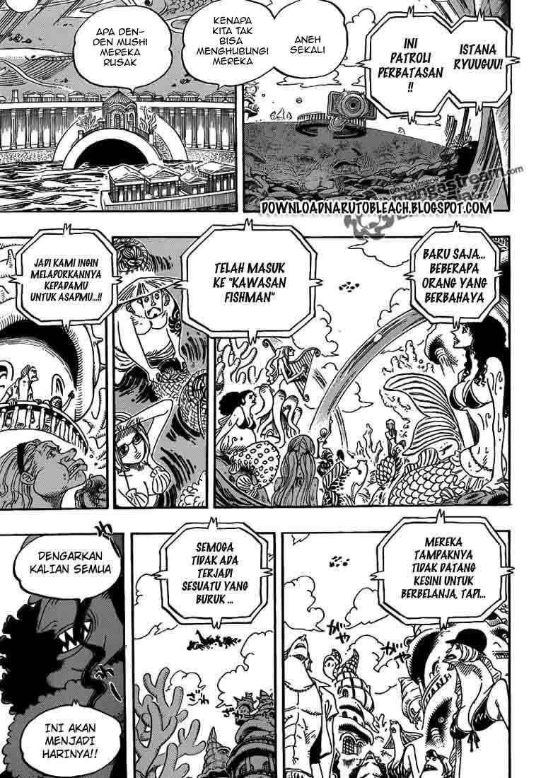 One Piece Chapter 616 Gambar 3