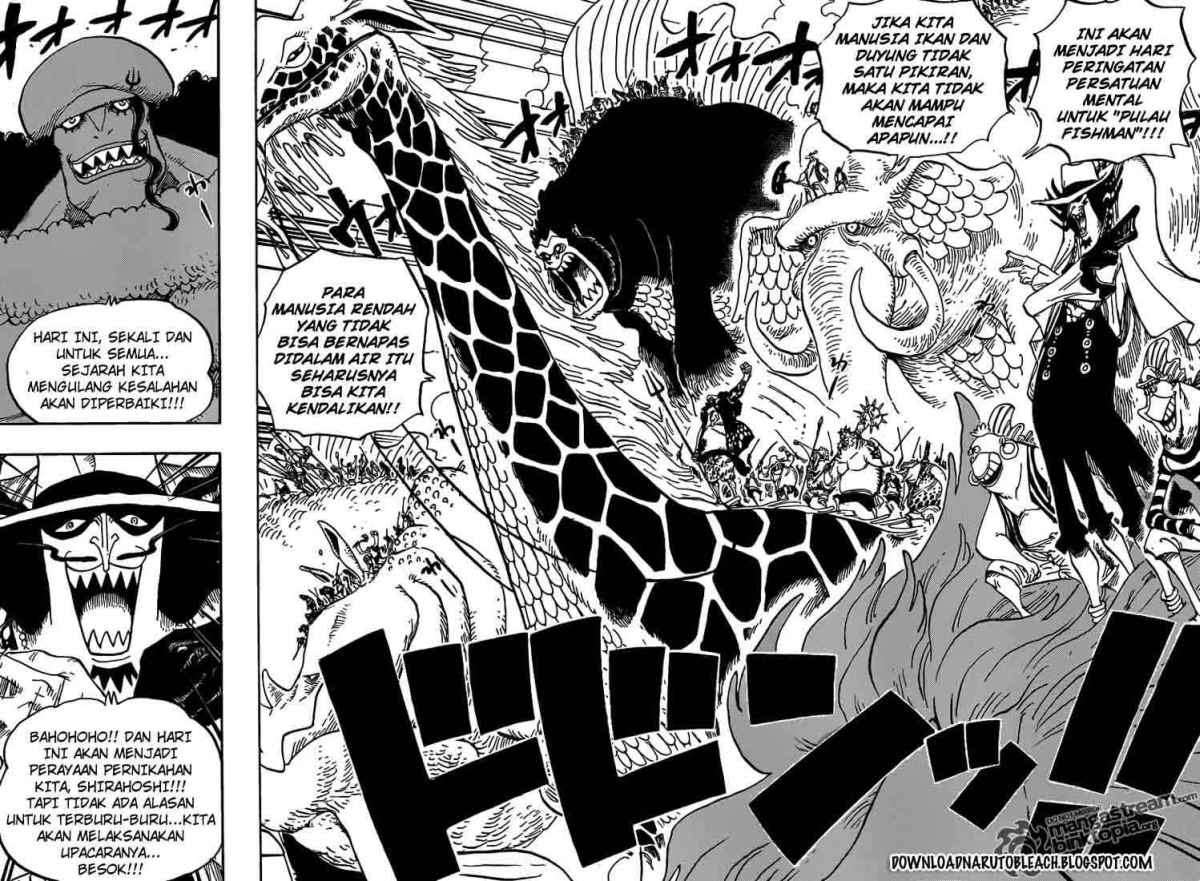 One Piece Chapter 616 Gambar 4