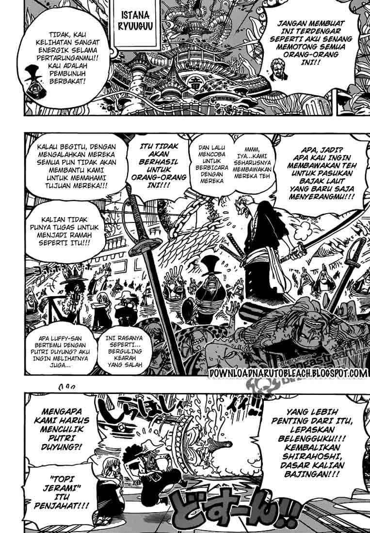 One Piece Chapter 616 Gambar 7