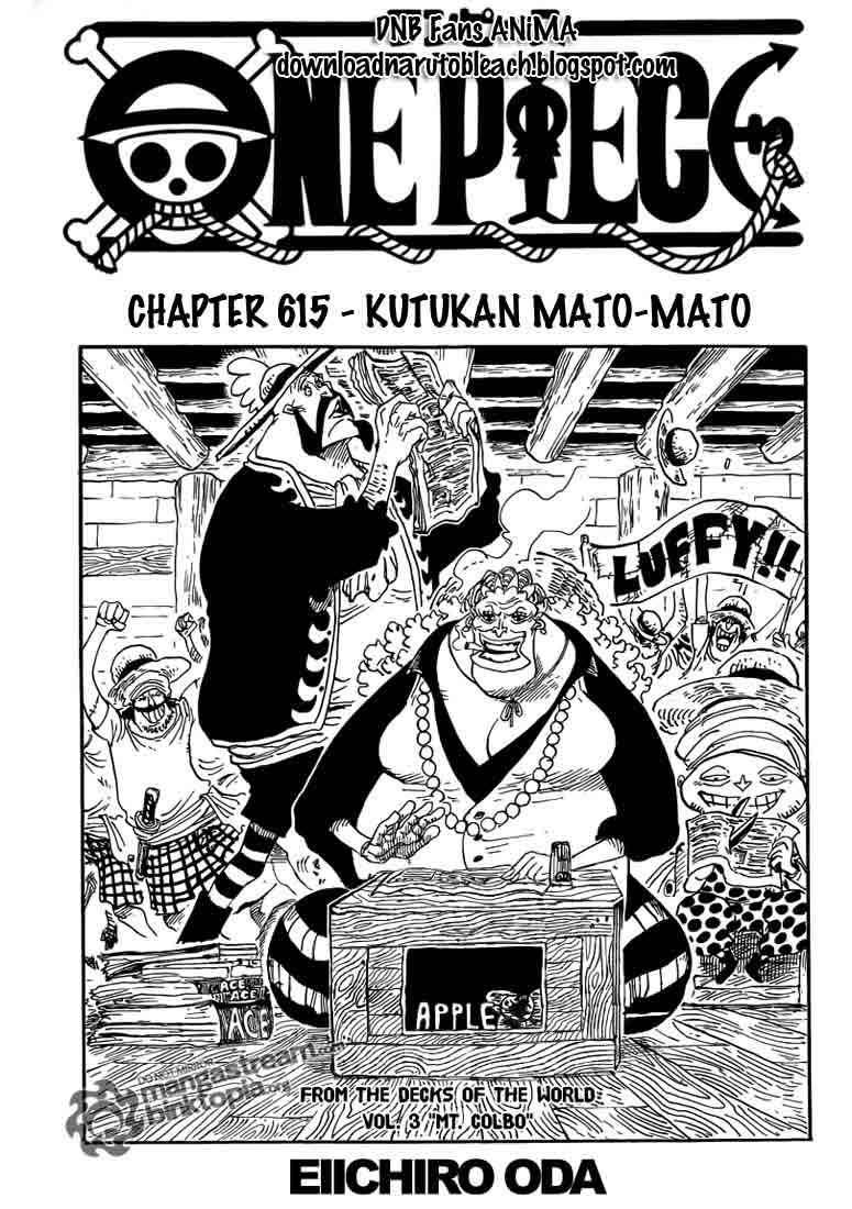 Baca Komik One Piece Chapter 615 Gambar 1